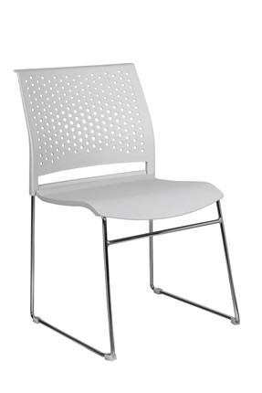 Офисное кресло Riva Chair D918 (Светло-серый) в Перми - изображение