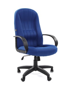 Кресло компьютерное CHAIRMAN 685, ткань TW 10, цвет синий в Перми - предосмотр