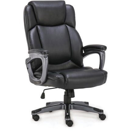 Кресло Brabix Premium Favorite EX-577 (пружинный блок, рециклированная кожа, черное) 531934 в Перми - изображение