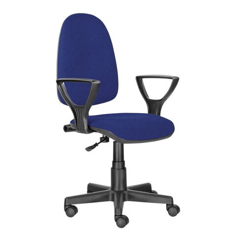 Офисное кресло Brabix Prestige Ergo MG-311 (регулируемая эргономичная спинка, ткань, синее) 532423 в Перми - изображение 2