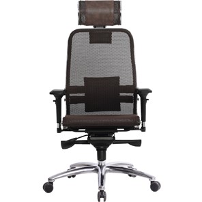 Офисное кресло Samurai S-3.04, темно-коричневый в Березниках - предосмотр 1