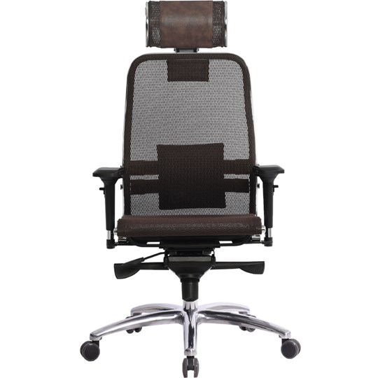 Офисное кресло Samurai S-3.04, темно-коричневый в Березниках - изображение 1