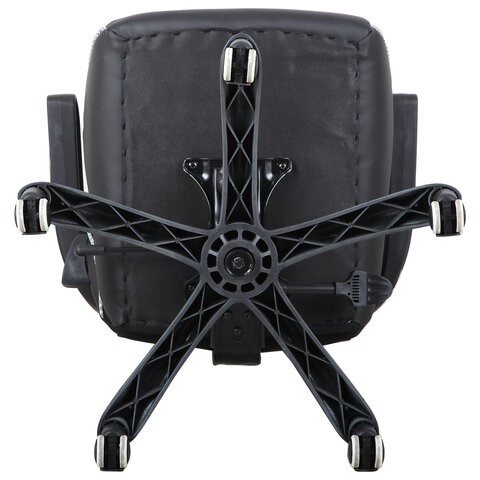 Офисное кресло Brabix Techno Pro GM-003 (экокожа, черное/серое, вставки серые) в Перми - изображение 6