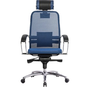 Офисное кресло Samurai S-2.04, синий в Перми - предосмотр 2