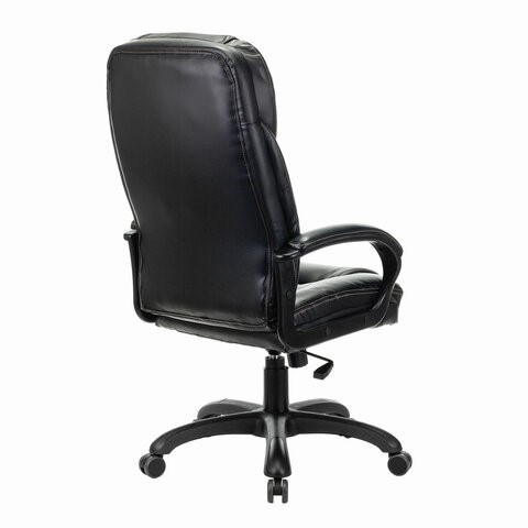 Офисное кресло Brabix Premium Nord EX-590 (черный пластик, экокожа, черное) 532097 в Перми - изображение 3