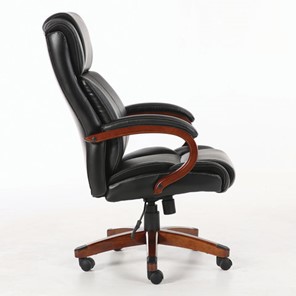 Компьютерное кресло Brabix Premium Magnum EX-701 (дерево, рециклированная кожа, черное) 531827 в Перми - предосмотр 1