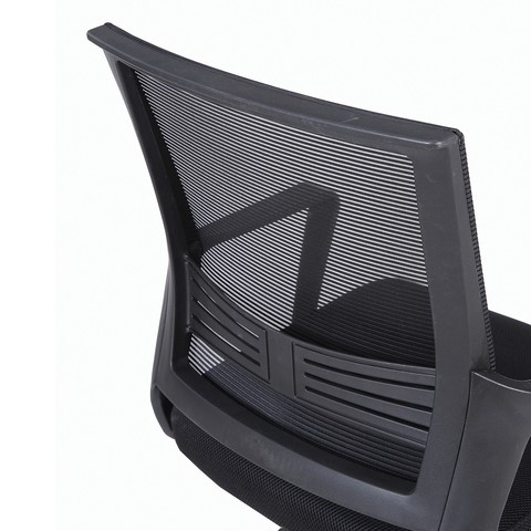 Компьютерное кресло Brabix Balance MG-320 (с подлокотниками, черное) 531831 в Перми - изображение 8