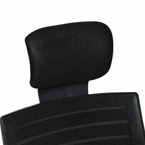 Кресло компьютерное Brabix Victory MG-016 (подголовник, хром, черное) 531924 в Перми - предосмотр 4