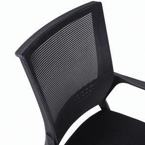 Компьютерное кресло Brabix Balance MG-320 (с подлокотниками, черное) 531831 в Перми - предосмотр 3