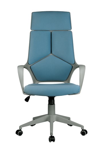 Кресло офисное Riva Chair 8989 (Синий/серый) в Перми - изображение 1