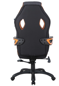 Офисное кресло Brabix Techno Pro GM-003 (ткань, черное/серое, вставки оранжевые) в Перми - предосмотр 4