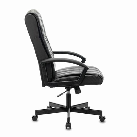 Офисное кресло Brabix Quadro EX-524 (экокожа, черное) 532104 в Перми - изображение 1
