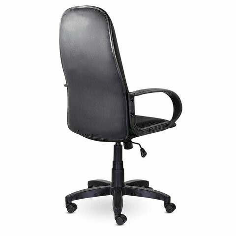 Офисное кресло Brabix Praktik EX-279 (ткань JP/кожзам, черное) в Перми - изображение 3
