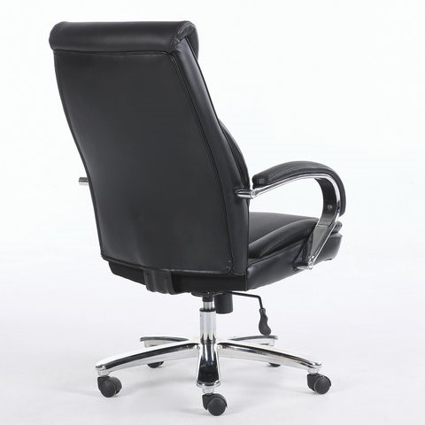 Компьютерное кресло Brabix Premium Advance EX-575 (хром, экокожа, черное) 531825 в Перми - изображение 2
