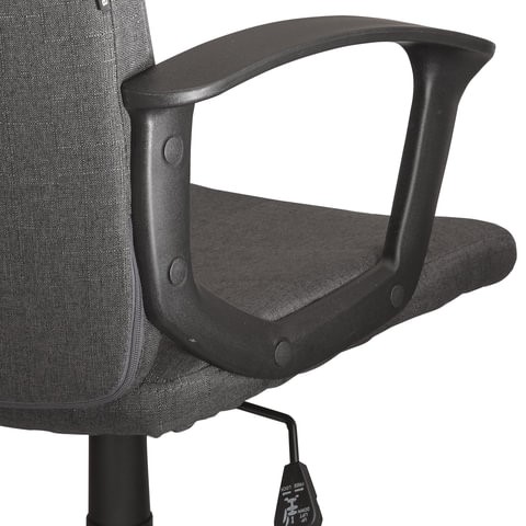 Кресло Brabix Focus EX-518 (ткань, серое) 531576 в Перми - изображение 8