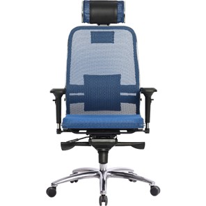 Кресло компьютерное Samurai S-3.04, синий в Перми - предосмотр 1