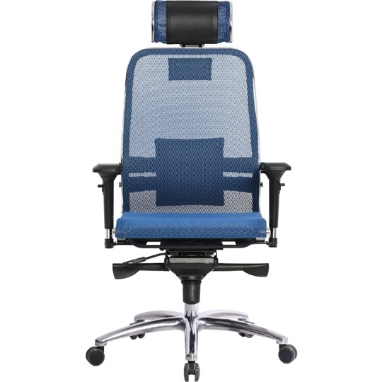Кресло компьютерное Samurai S-3.04, синий в Перми - изображение 1