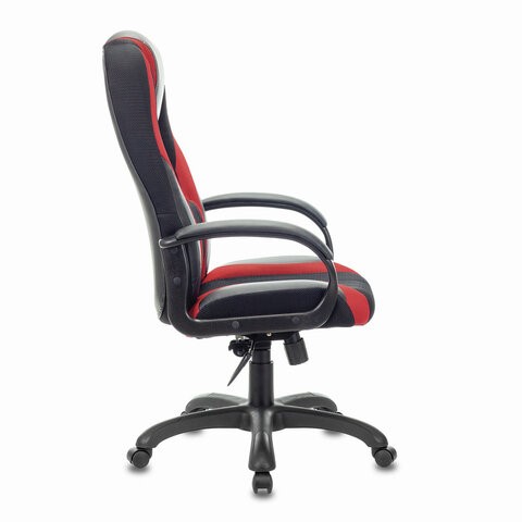 Компьютерное кресло Brabix Premium Rapid GM-102 (экокожа/ткань, черное/красное) в Перми - изображение 1