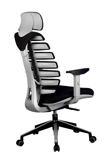 Кресло Riva Chair SHARK (Черный/серый) в Перми - изображение 3