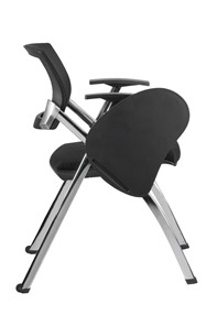 Офисное кресло складное Riva Chair 462ТEС (Черный) в Перми - предосмотр 2