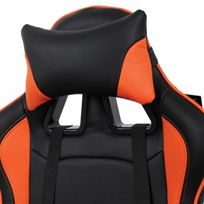 Кресло Brabix GT Racer GM-100 (две подушки, экокожа, черное/оранжевое) в Перми - предосмотр 5