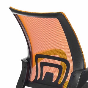 Кресло компьютерное Brabix Fly MG-396 (с подлокотниками, сетка, оранжевое/черное) в Перми - предосмотр 6