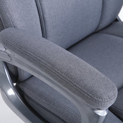 Кресло Brabix Premium Solid HD-005 (ткань, серое) 531823 в Перми - изображение 8