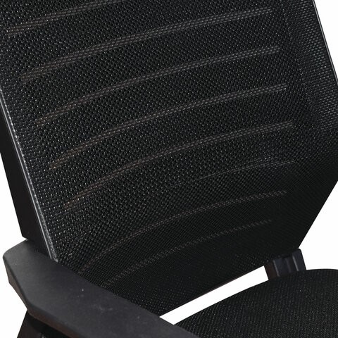Кресло компьютерное Brabix Victory MG-016 (подголовник, хром, черное) 531924 в Перми - изображение 5
