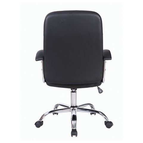 Кресло офисное Brabix Bit EX-550 (хром, экокожа, черное) 531838 в Перми - изображение 2