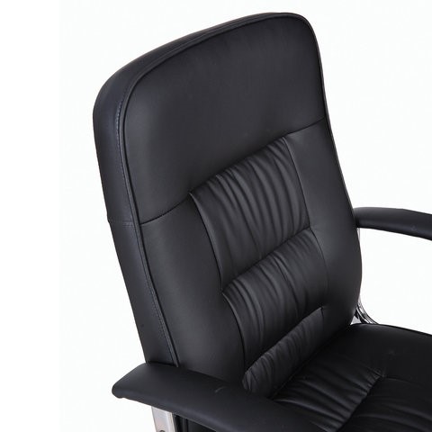 Кресло офисное Brabix Bit EX-550 (хром, экокожа, черное) 531838 в Перми - изображение 5