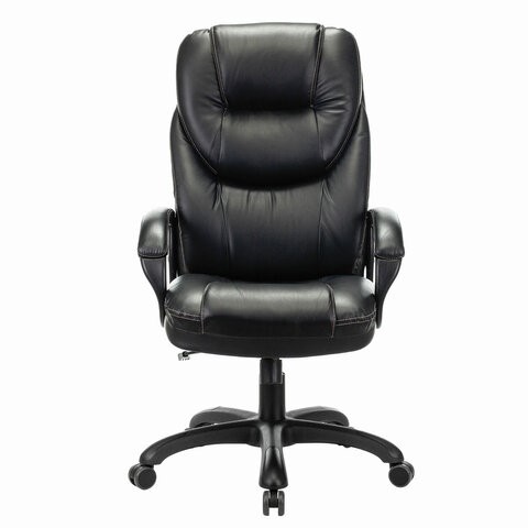 Офисное кресло Brabix Premium Nord EX-590 (черный пластик, экокожа, черное) 532097 в Перми - изображение 1