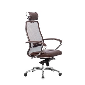 Офисное кресло Samurai SL-2.04, темно-коричневый в Перми - предосмотр 2