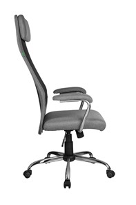 Офисное кресло Riva Chair 8206 HX (Серый/черный) в Перми - предосмотр 2