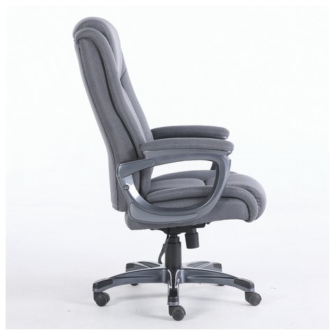 Кресло Brabix Premium Solid HD-005 (ткань, серое) 531823 в Перми - изображение 1