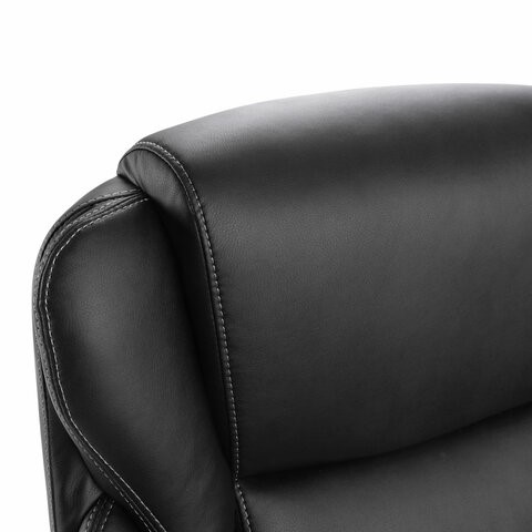 Офисное кресло Brabix Premium Rest EX-555 (пружинный блок, экокожа, черное) в Перми - изображение 4