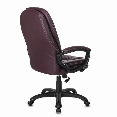 Кресло компьютерное Brabix Premium Trend EX-568 (экокожа, коричневое) в Перми - изображение 3
