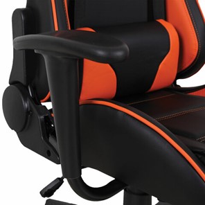 Кресло Brabix GT Racer GM-100 (две подушки, экокожа, черное/оранжевое) в Перми - предосмотр 9