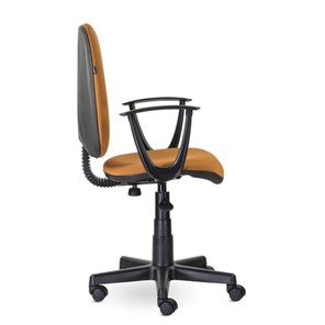 Офисное кресло Brabix Prestige Start MG-312 (эргономичная спинка, ткань, оранжевое) в Перми - предосмотр 1