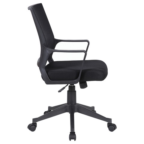 Компьютерное кресло Brabix Balance MG-320 (с подлокотниками, черное) 531831 в Перми - изображение 1