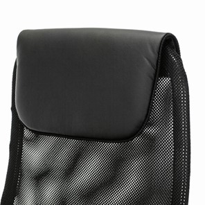 Кресло Brabix Premium Stalker EX-608 CH (хром, ткань-сетка/кожзам, черное) 532091 в Перми - предосмотр 4