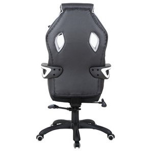 Офисное кресло Brabix Techno Pro GM-003 (экокожа, черное/серое, вставки серые) в Перми - предосмотр 5