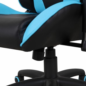 Компьютерное кресло Brabix GT Master GM-110 (две подушки, экокожа, черное/голубое) 531928 в Перми - предосмотр 10