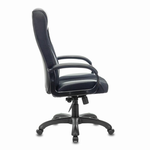 Компьютерное кресло Brabix Premium Rapid GM-102 (экокожа/ткань, черное/серое) 532105 в Перми - изображение 1