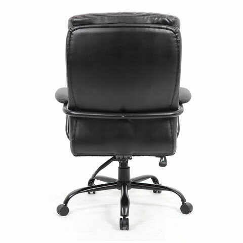 Кресло Brabix Premium Heavy Duty HD-004 (экокожа, черное) 531942 в Перми - изображение 2
