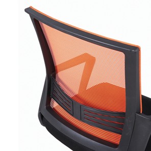Кресло Brabix Balance MG-320 (с подлокотниками, комбинированное черное/оранжевое) 531832 в Перми - предосмотр 8