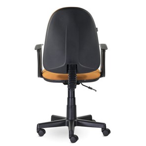 Офисное кресло Brabix Prestige Start MG-312 (эргономичная спинка, ткань, оранжевое) в Перми - предосмотр 3