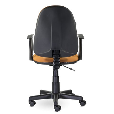Офисное кресло Brabix Prestige Start MG-312 (эргономичная спинка, ткань, оранжевое) в Перми - изображение 3