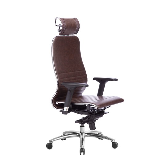 Кресло офисное Samurai K-3.04 темно-коричневый в Перми - изображение 2