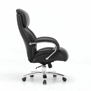 Кресло Brabix Premium Pride HD-100 (натуральная кожа, черное) в Перми - предосмотр 1