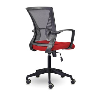Офисное кресло Brabix Wings MG-309 (пластик черный, сетка, черное/красное) в Перми - предосмотр 2